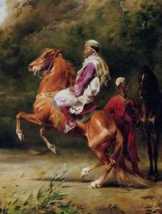 Arab or Arabic people and life. Orientalism oil paintings 202